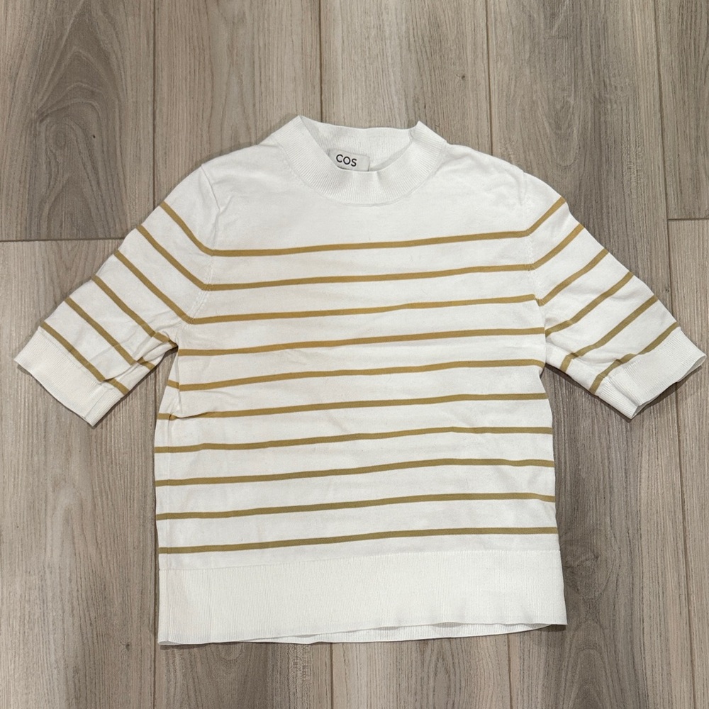 COS Regular Knitted T-Shirt